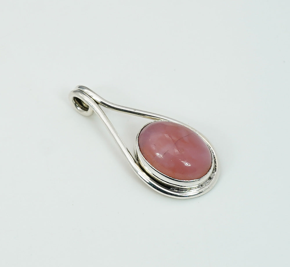 925 Solid Sterling Silver Natural Gemstone Pendant