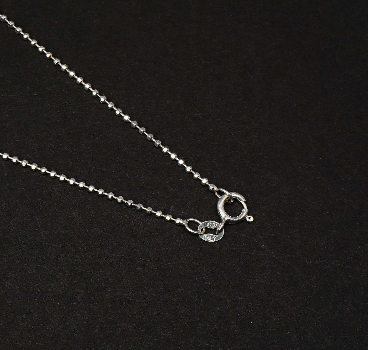 925 Solid Sterling Silver Plain Chain-18 Inch