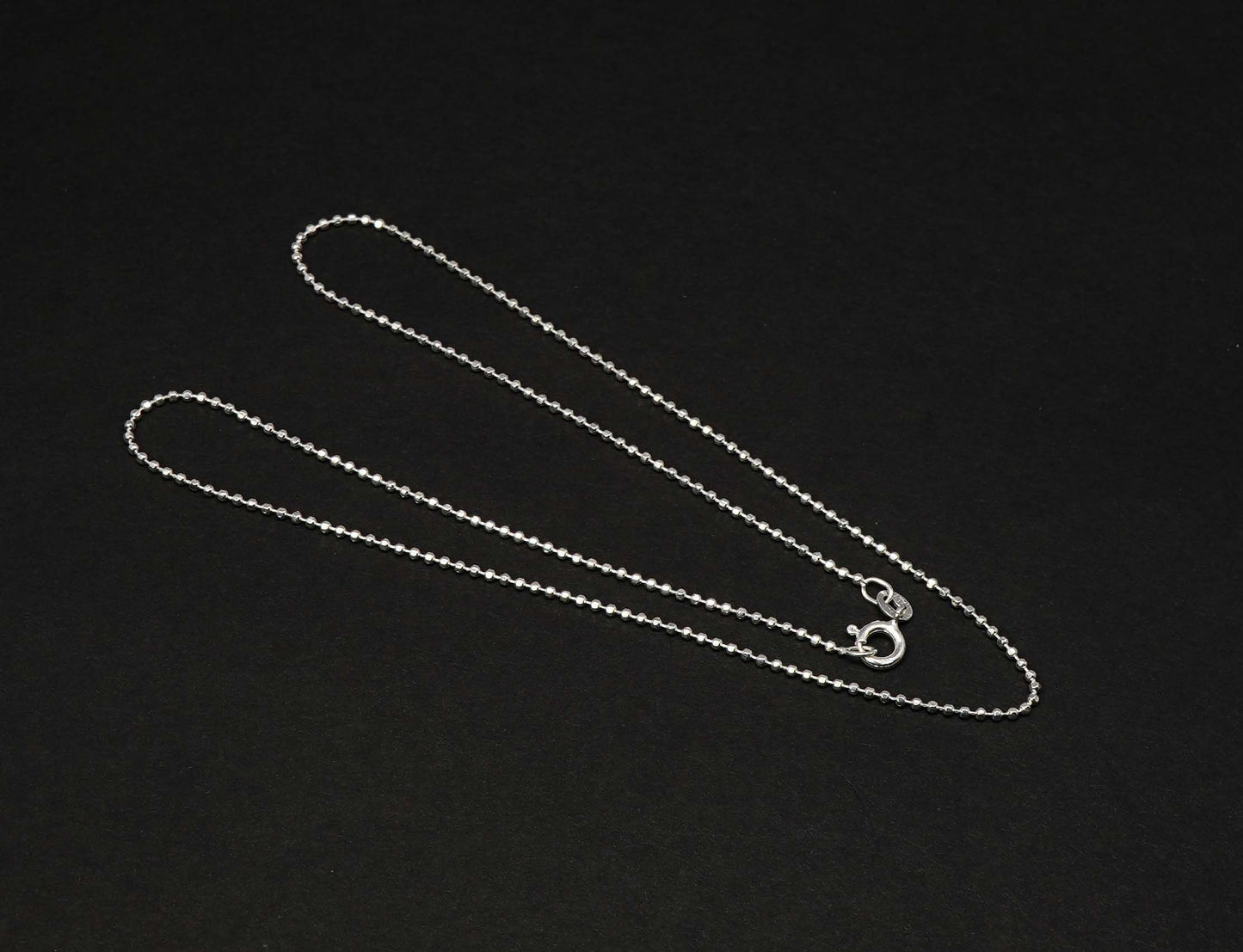 925 Solid Sterling Silver Plain Chain-20 Inch