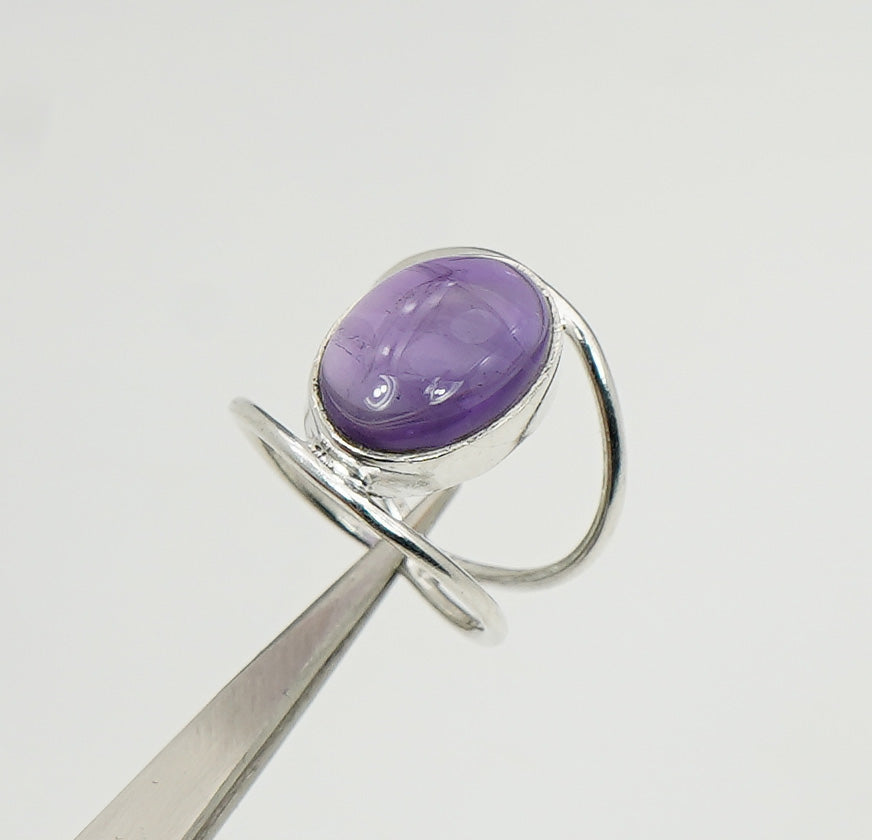 925 Solid Sterling Silver Natural Gemstone Designer Ring