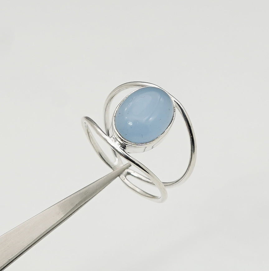 925 Solid Sterling Silver Natural Gemstone Designer Ring