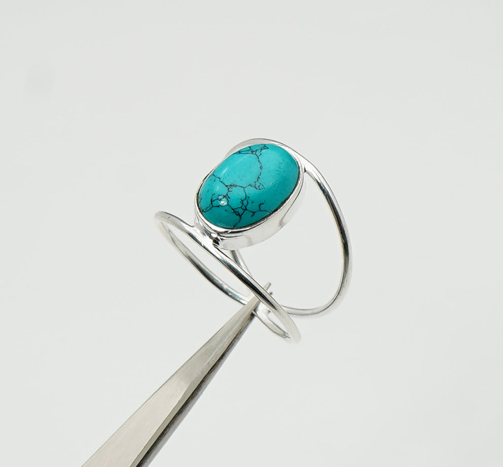 925 Solid Sterling Silver Natural Gemstone Designer Ring