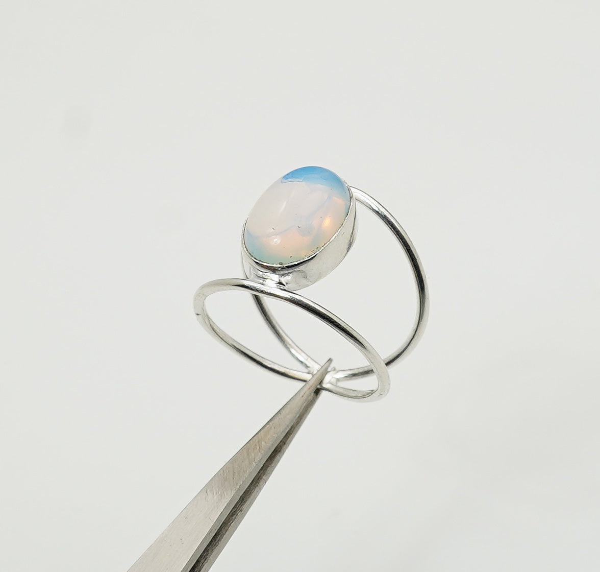 925 Solid Sterling Silver Natural Gemstone Designer Ring