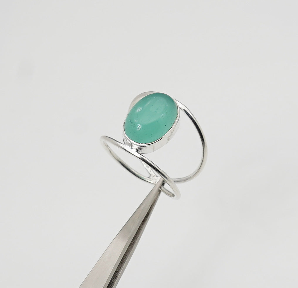 925 Solid Sterling Silver Natural Gemstone Designer Ring