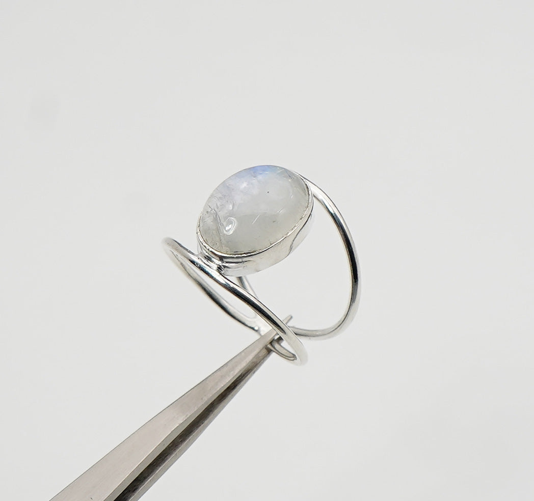 925 Solid Sterling Silver Natural Gemstone Designer Ring