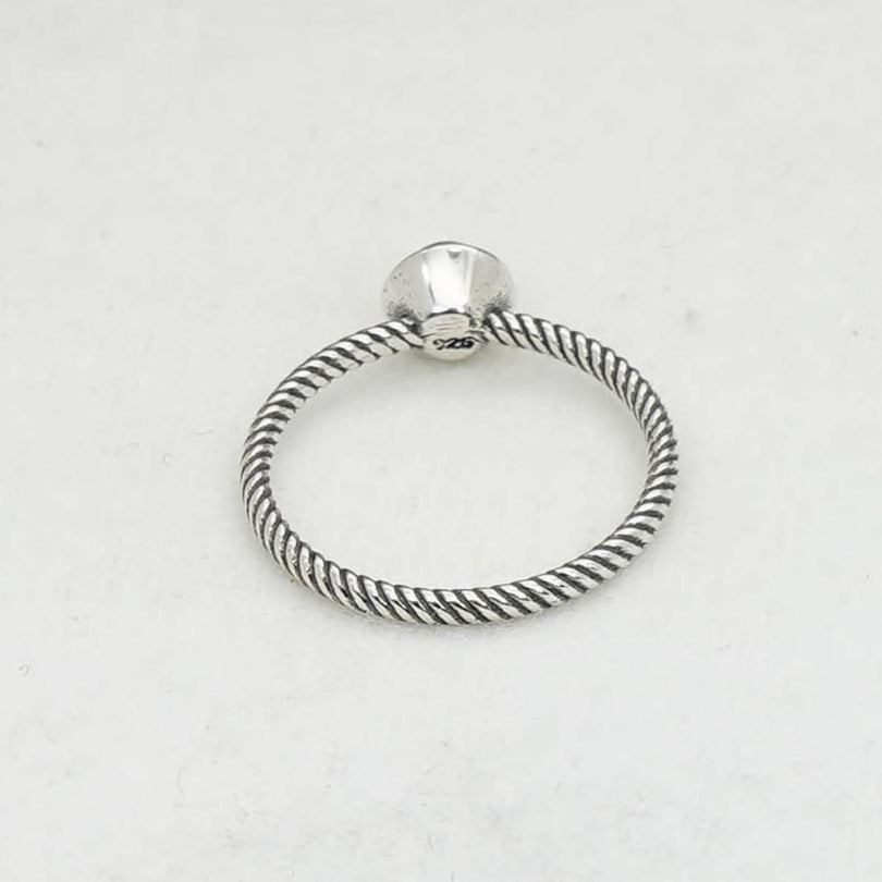 925 Solid Sterling Silver Natural Baltic Amber Ring- 2 Grams