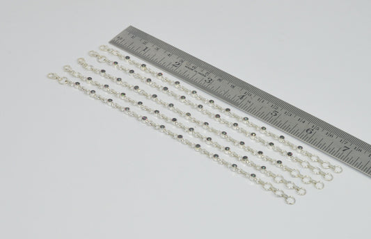 Wholesale5PC925SolidSterlingSilver MYSTIC TOPAZ MULTI GEM BRACELET LotGTC060