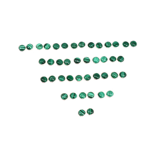 WHOLESALE 21PR 925 SOLID STERLING SILVER GREEN MALACHITE STUD EARRING LOT