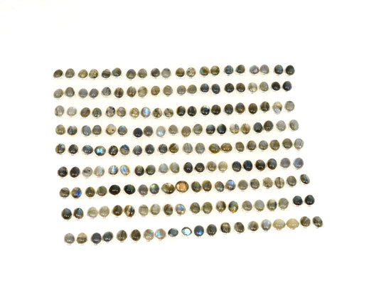 WHOLESALE 90PR 925 SOLID STERLING SILVER LABRADORITE STUD EARRING LOT