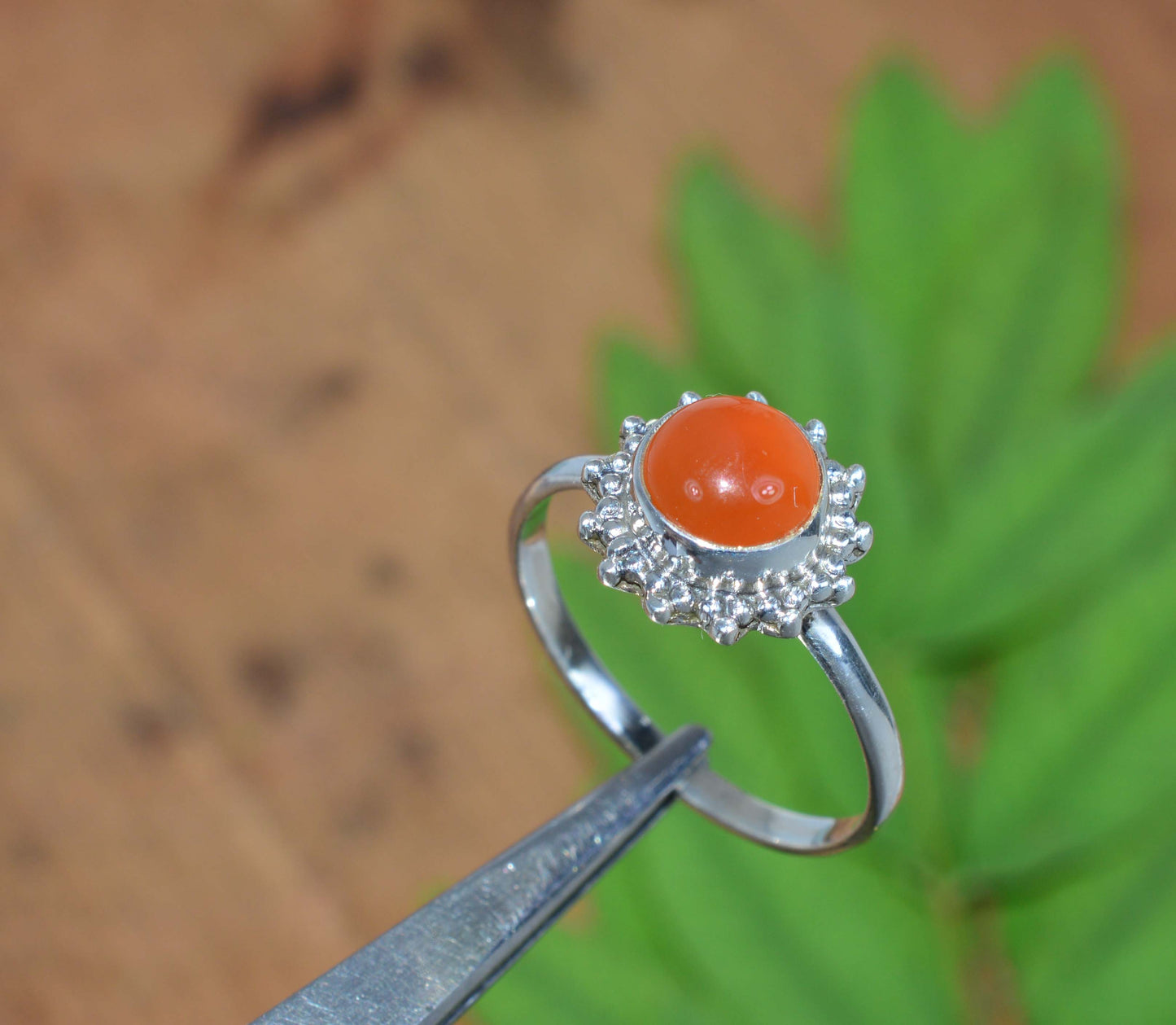 WHOLESALE 11PC 925 SOLID STERLING SILVER RED CARNELIAN RING LOT