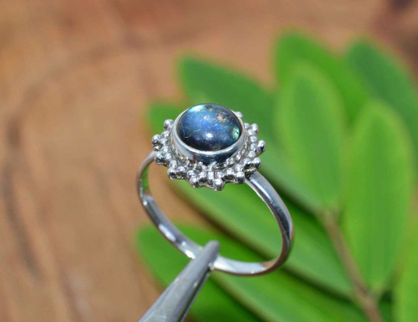 WHOLESALE 11PC 925 SOLID STERLING SILVER LABRADORITE RING LOT