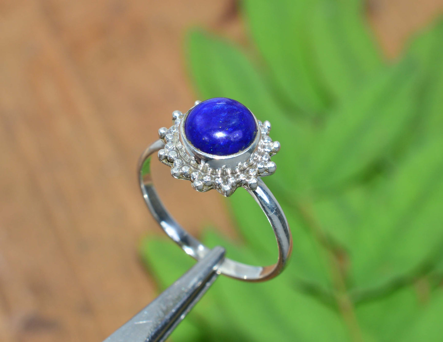 WHOLESALE 10PC 925 SOLID STERLING SILVER BLUE LAPIS LAZULI RING LOT