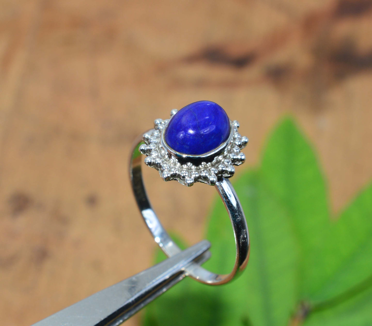 WHOLESALE 9PC 925 SOLID STERLING SILVER BLUE LAPIS LAZULI RING LOT