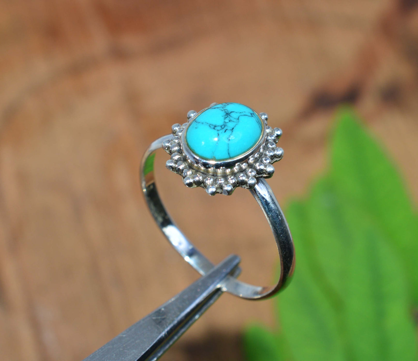 WHOLESALE 11PC 925 SOLID STERLING SILVER BLUE TURQUOISE RING LOT