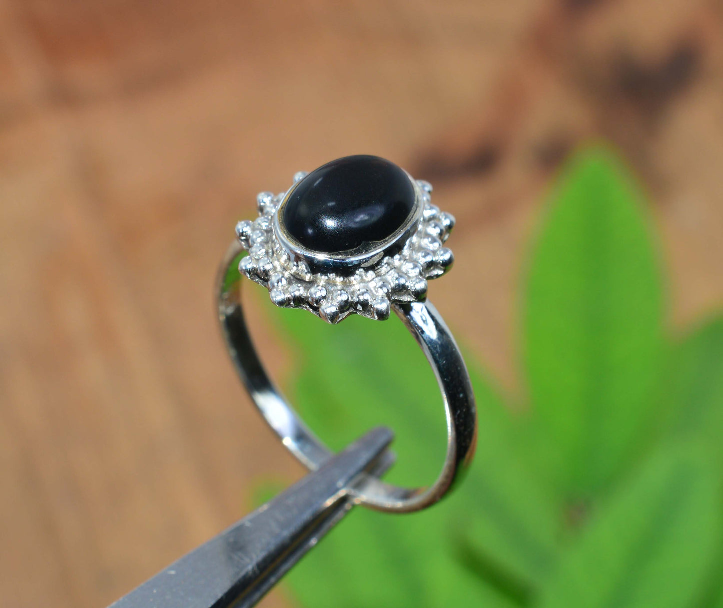 WHOLESALE 5PC 925 SOLID STERLING SILVER BLACK ONYX RING LOT