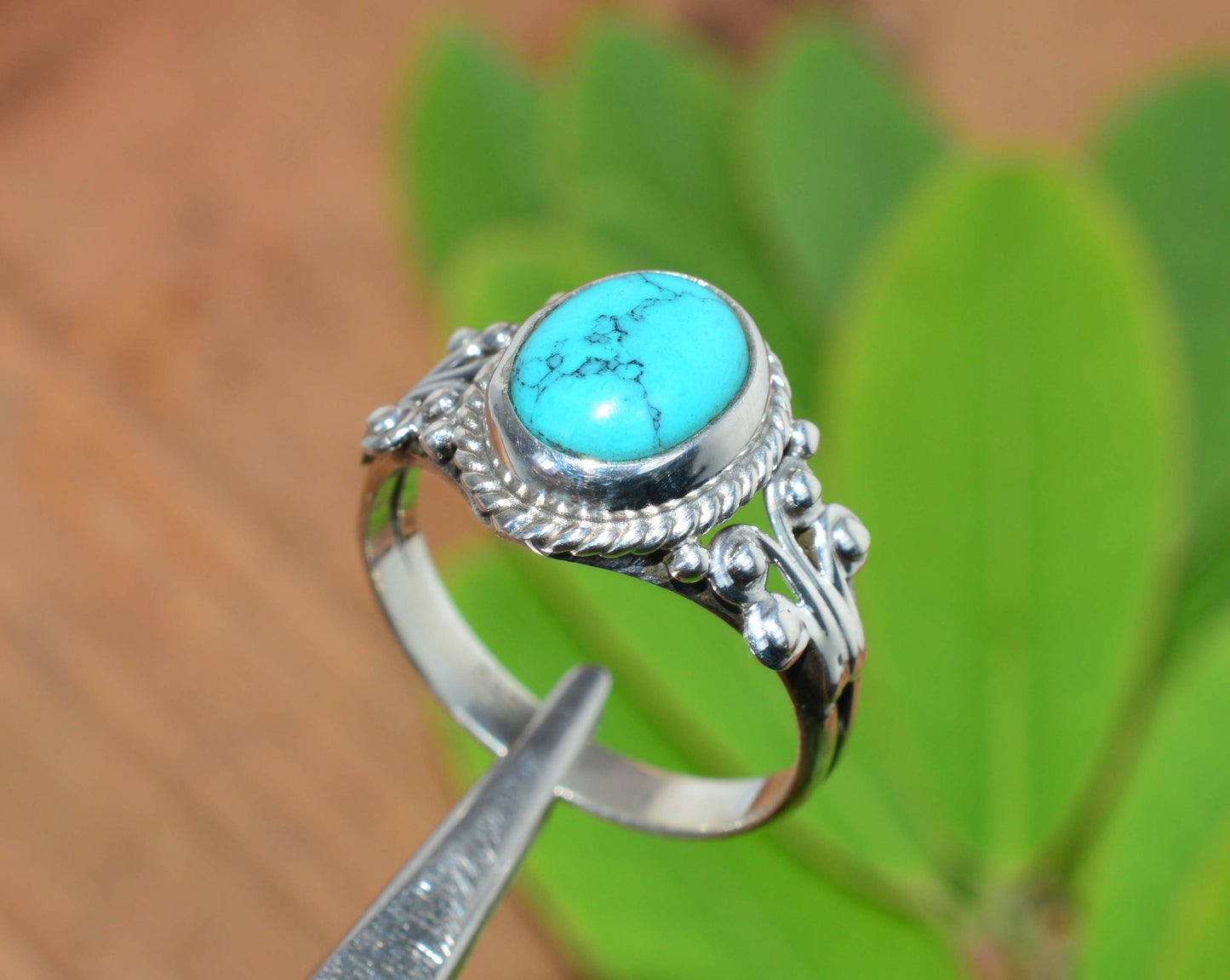 WHOLESALE 11PC 925 SOLID STERLING SILVER BLUE TURQUOISE RING LOT