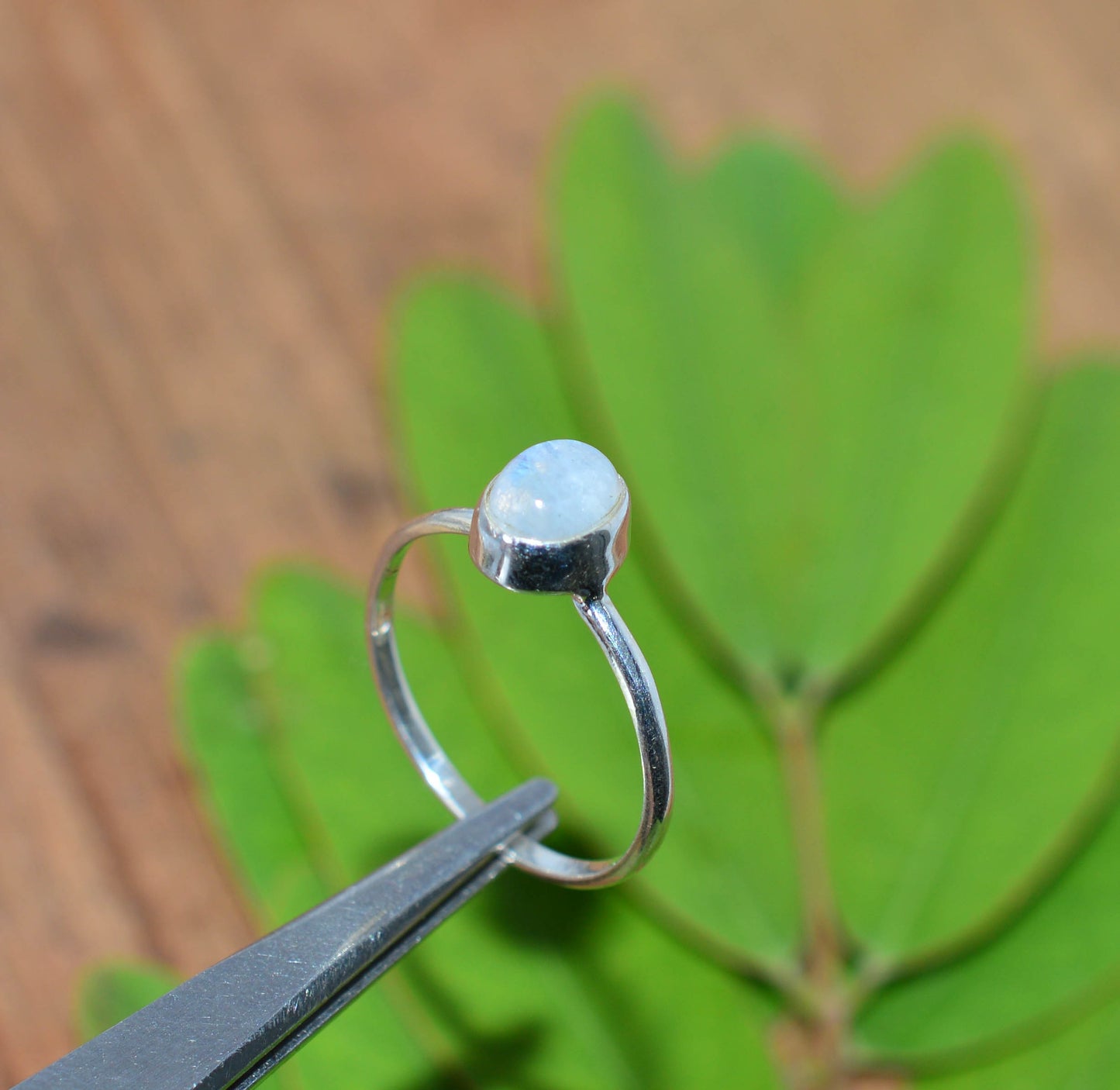 WHOLESALE 21PC 925 SOLID STERLING SILVER WHITE RAINBOW MOONSTONE RING LOT