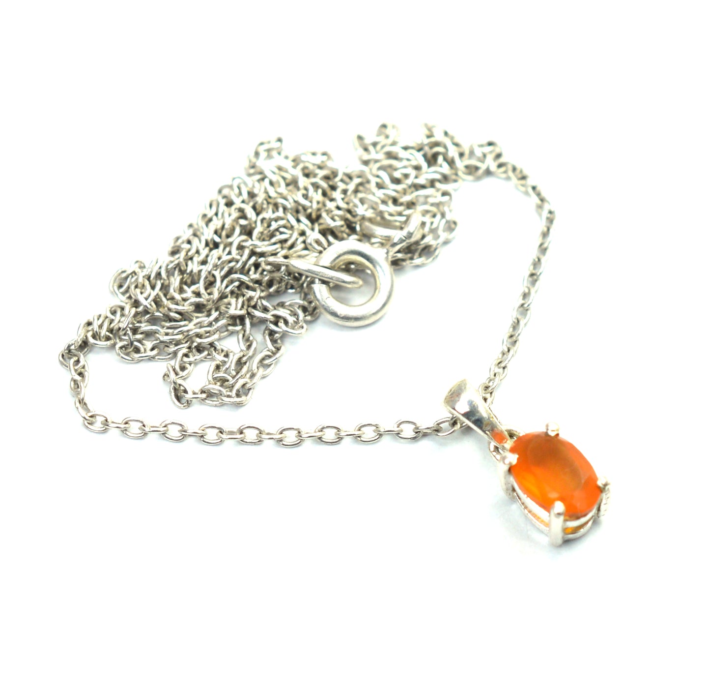 WHOLESALE 5PC 925 SOLID STERLING SILVER RED CARNELIAN PENDANT LOT