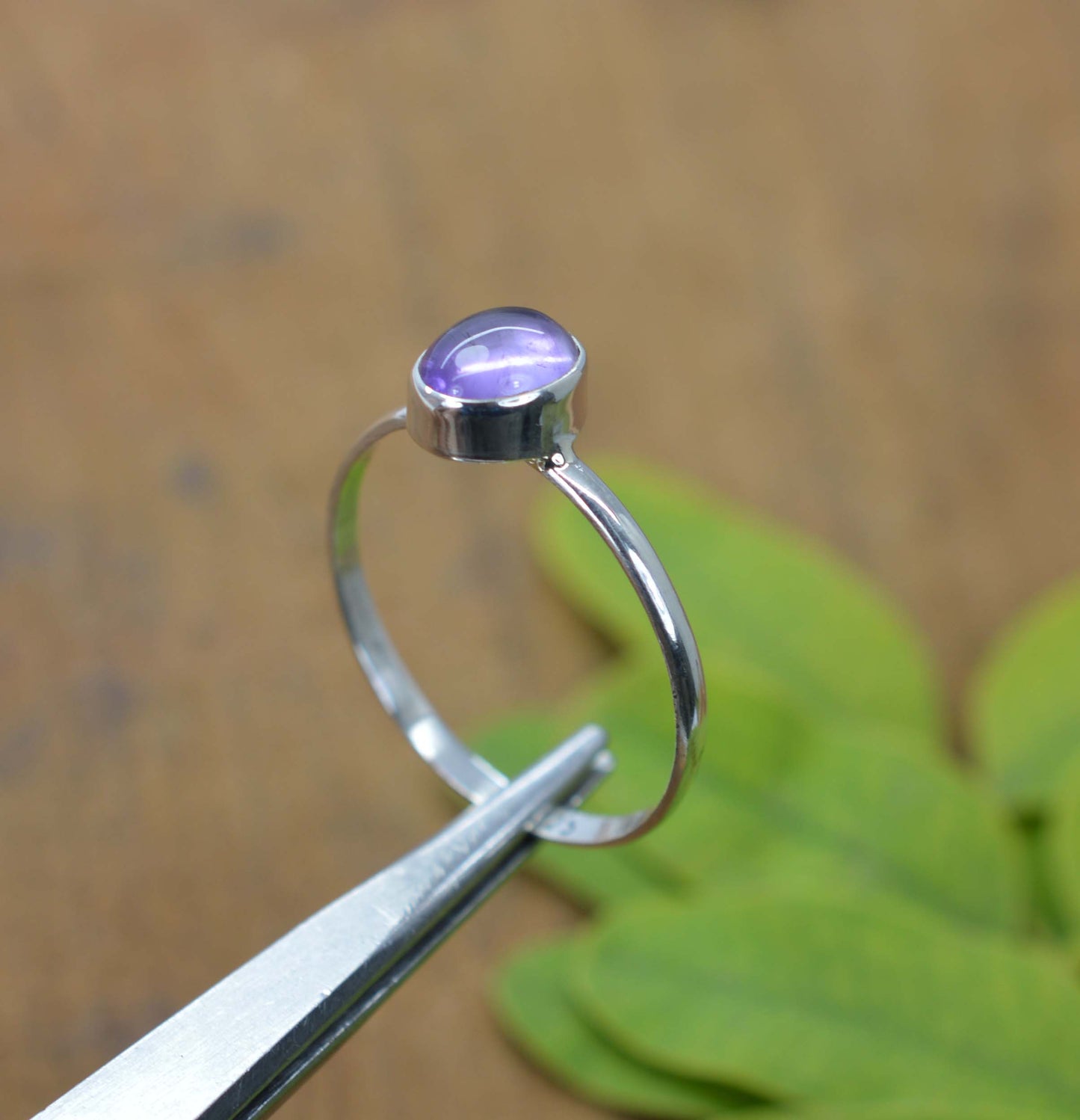 WHOLESALE 15PC 925 SOLID STERLING SILVER PURPLE AMETHYST RING LOT