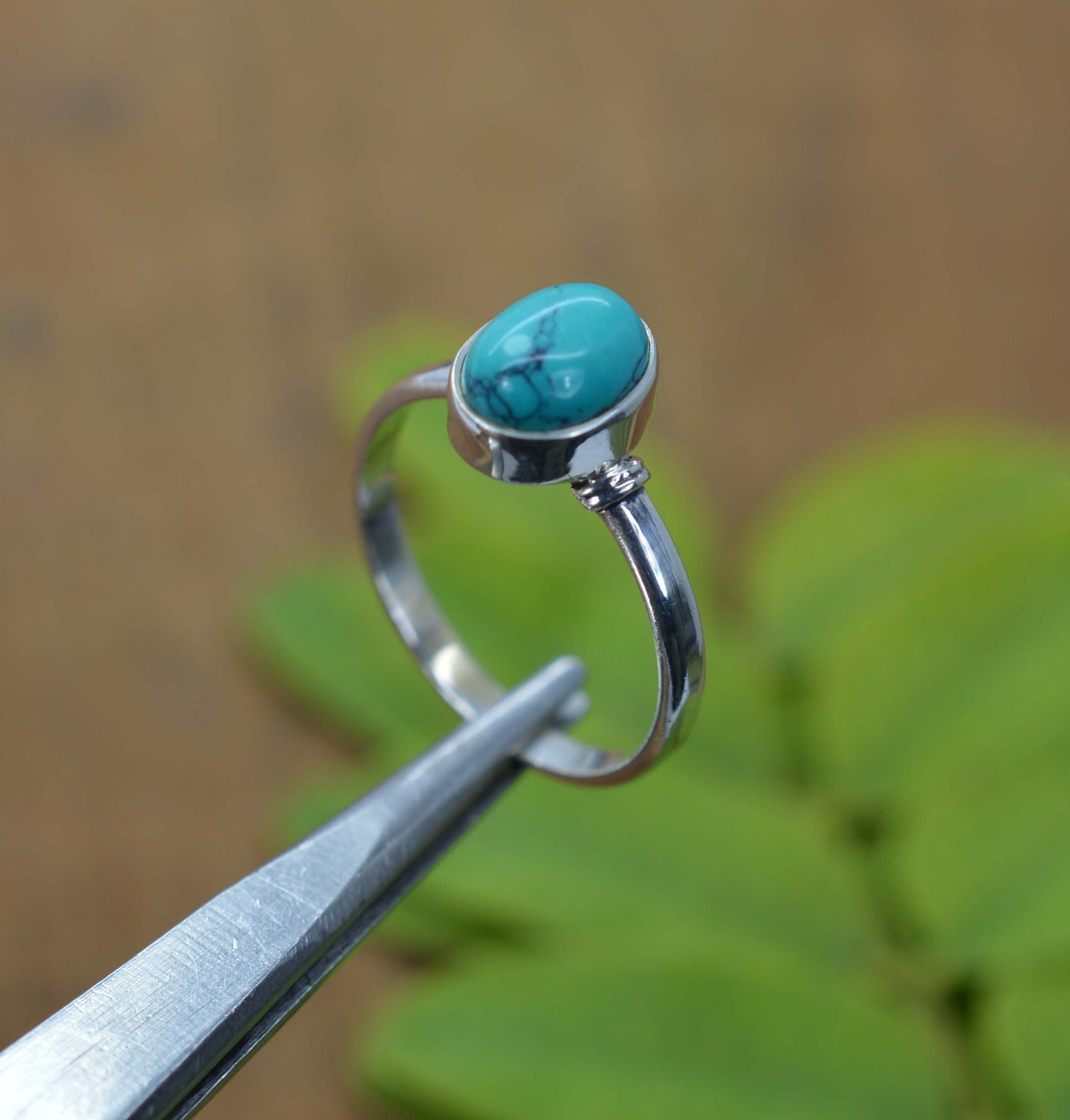 WHOLESALE 5PC 925 SOLID STERLING SILVER TURQUOISE LABRADORITE MIX RING LOT