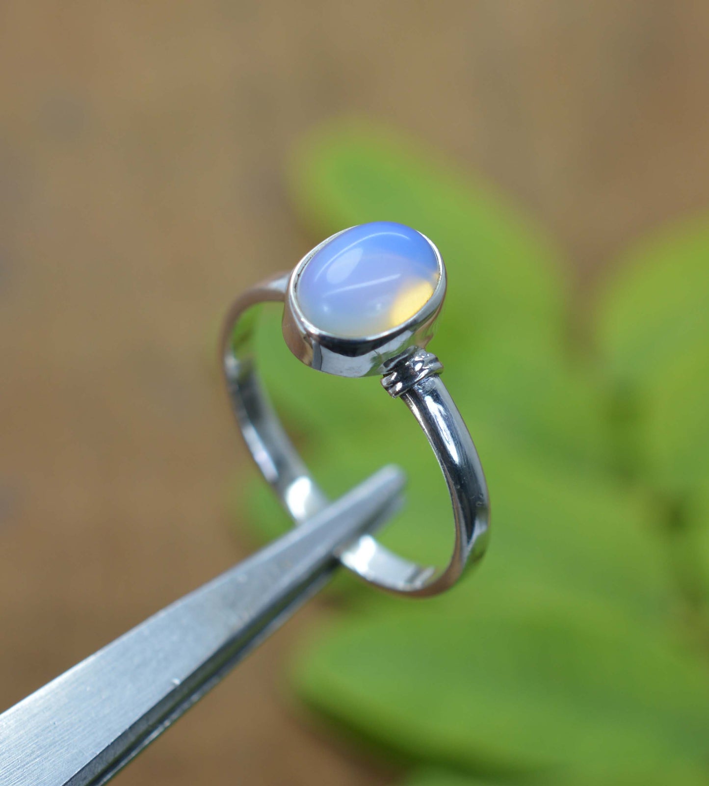 WHOLESALE 101PC 925 SOLID STERLING SILVER AMETHYST OPALITE MIX STONE RING LOT
