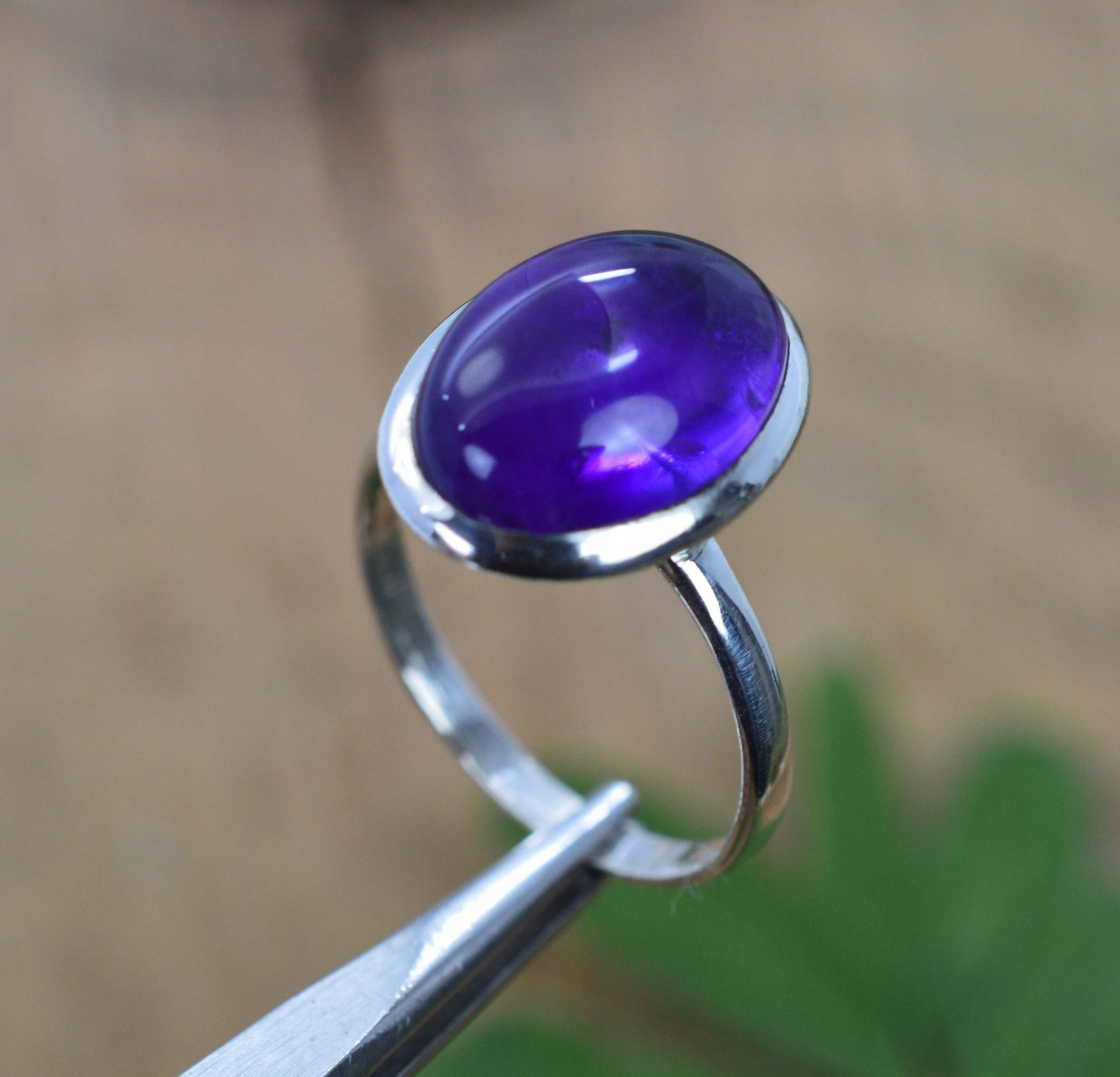 WHOLESALE 11PC 925 SOLID STERLING SILVER PURPLE AMETHYST RING LOT