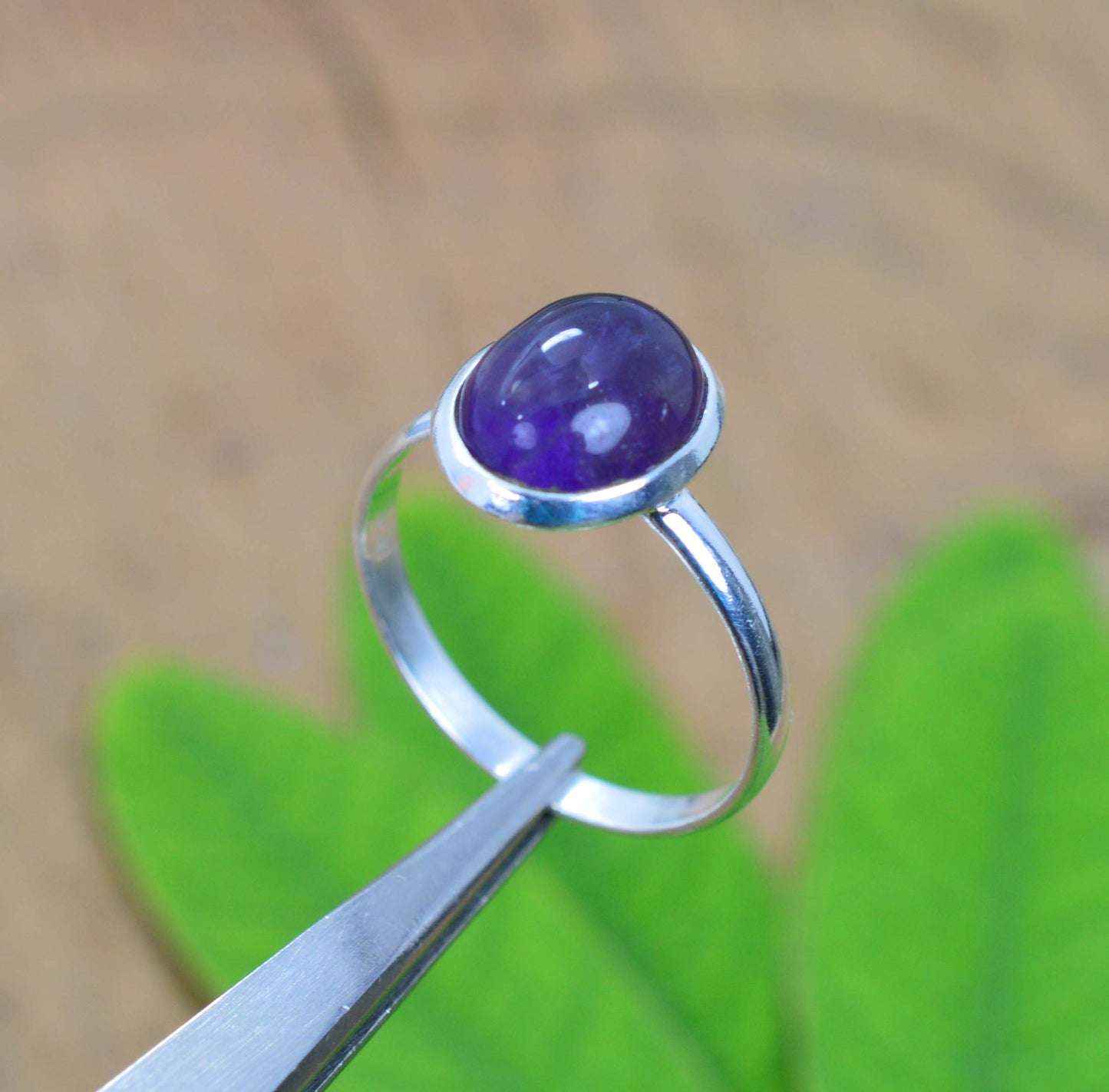 WHOLESALE 11PC 925 SOLID STERLING SILVER PURPLE AMETHYST RING LOT