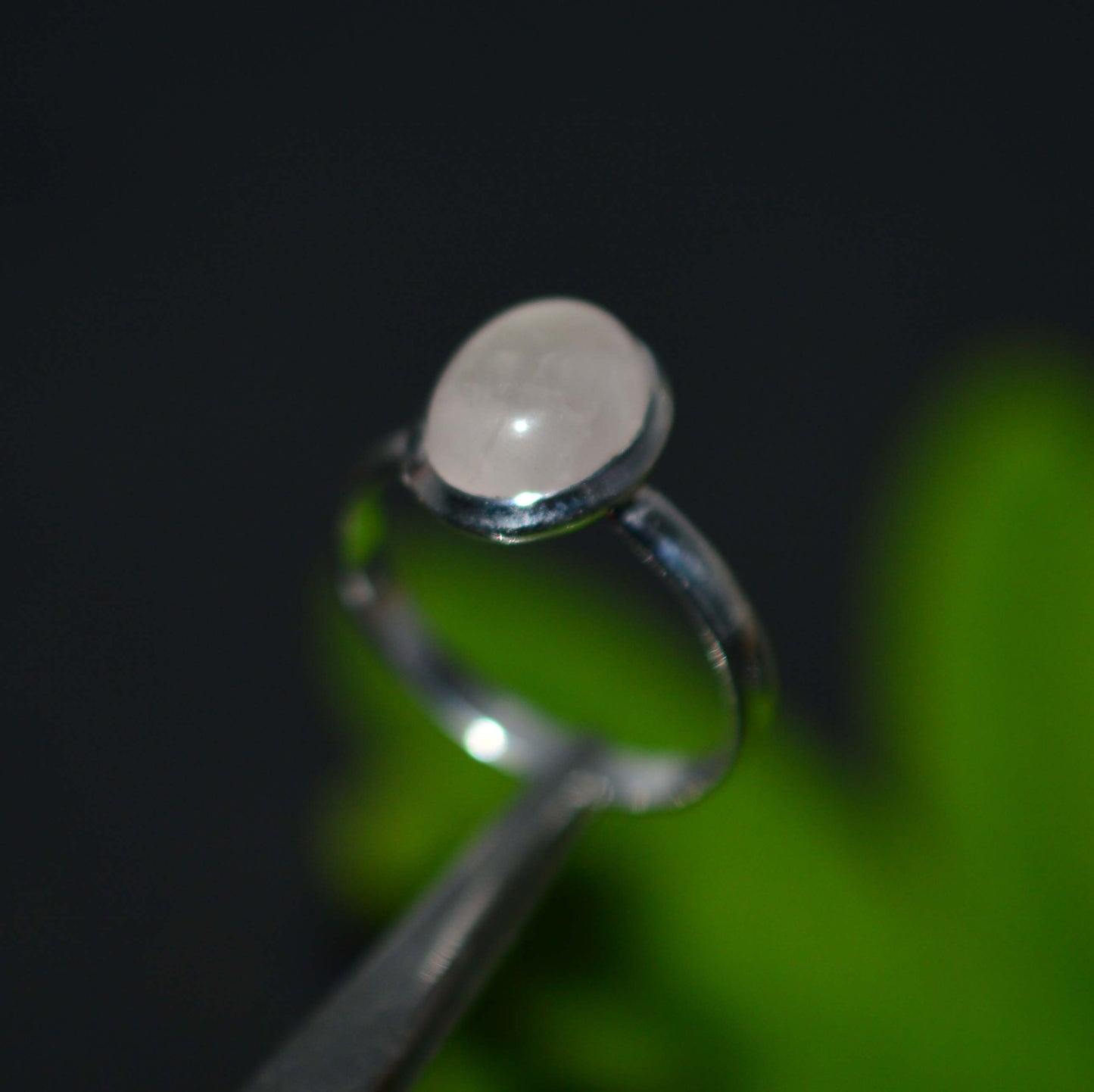 WHOLESALE 11PC 925 SOLID STERLING SILVER PINK ROSE QUARTZ RING LOT