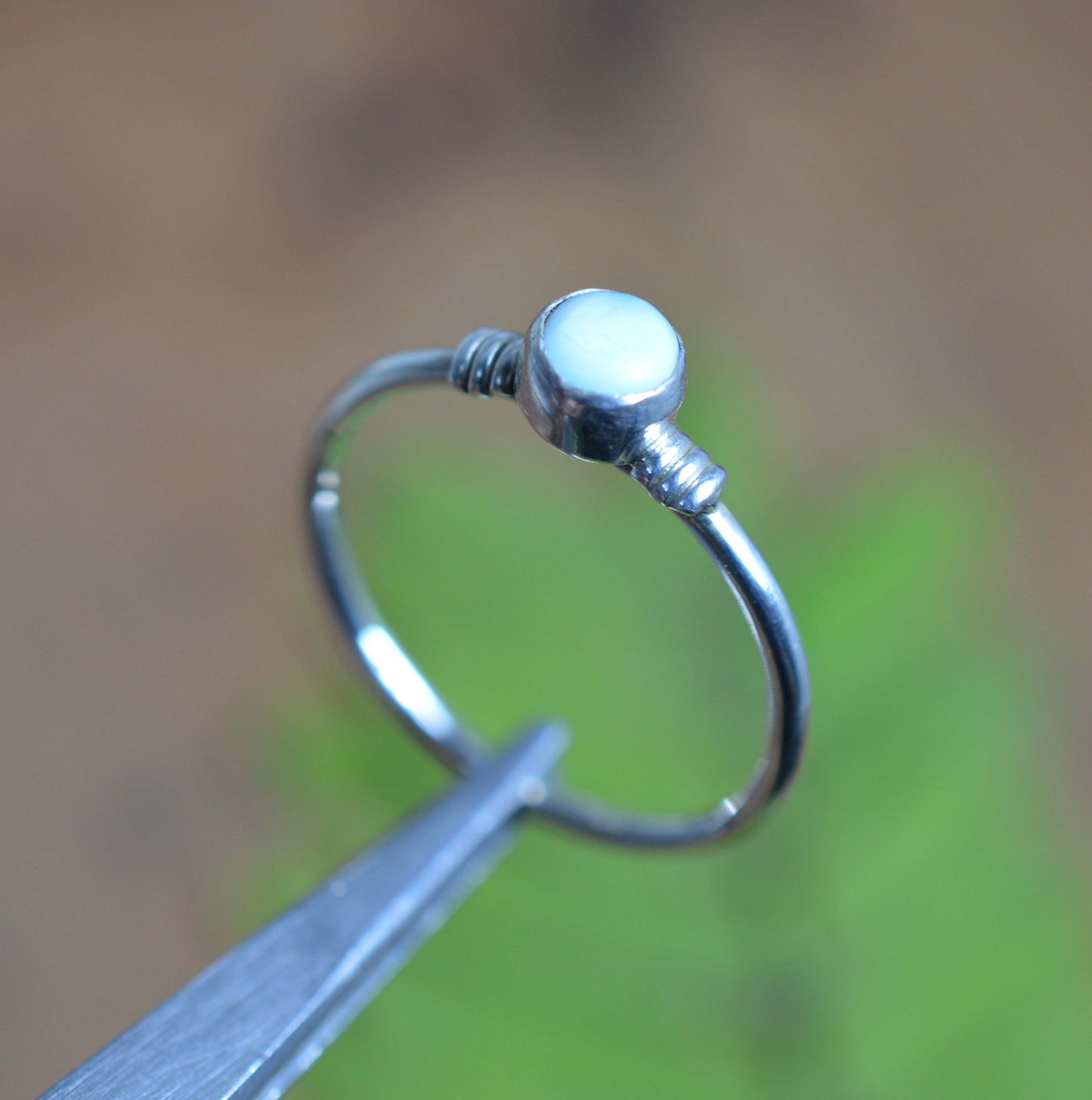 WHOLESALE 5PC 925 SOLID STERLING SILVER BLUE LARIMAR RING LOT