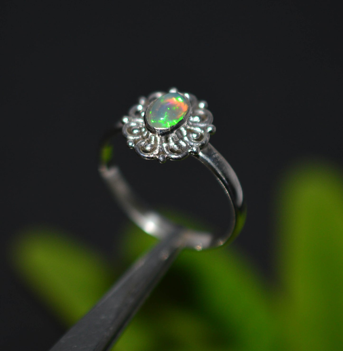 WHOLESALE 21PC 925 SOLID STERLING SILVER ETHIOPIAN OPAL RING LOT