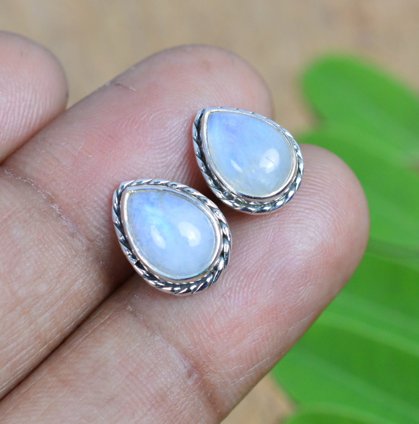 WHOLESALE 11PR 925 SOLIDSTERLING SILVER TIGER EYE MIX STUD EARRING LOT