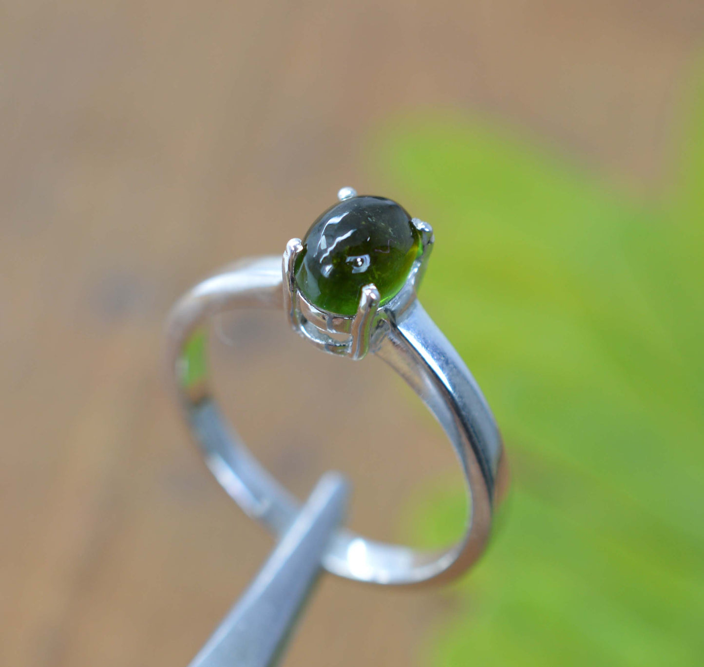 WHOLESALE 925 5PC SOLID STERLING SILVER TOURMALINE MIX STONE RING LOT