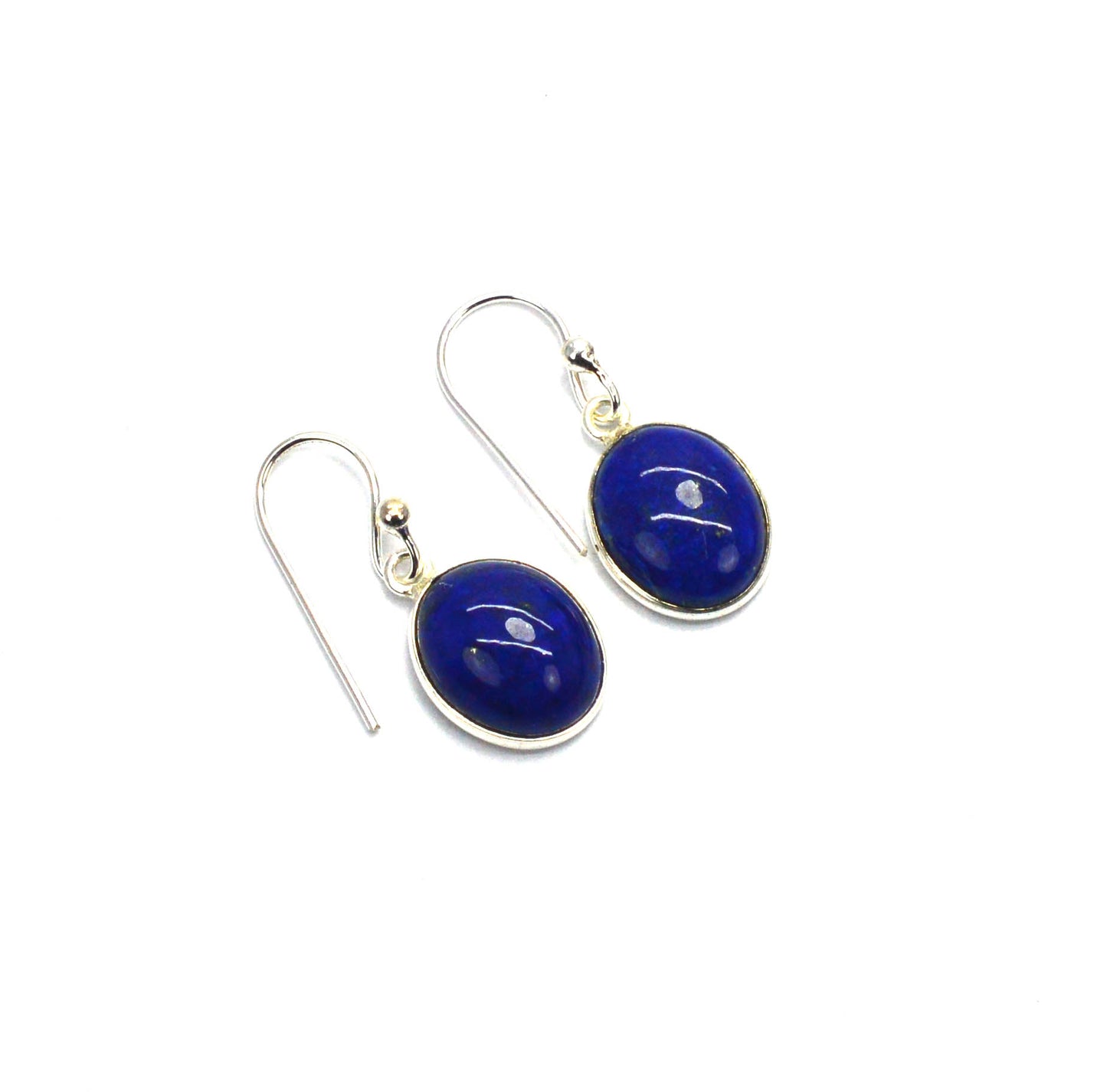 WHOLESALE 5PR 925 SOLID STERLING SILVER BLUE LAPIS LAZULI EARRING LOT