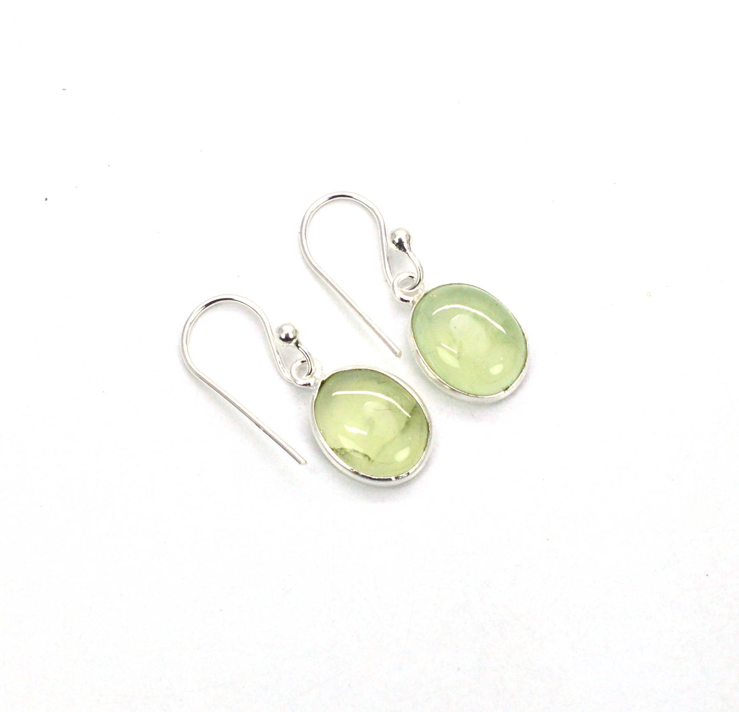 WHOLESALE 5PC 925 STERLING SILVER BLUE CHALCEDONY MIX STONE HOOK EARRING LOT