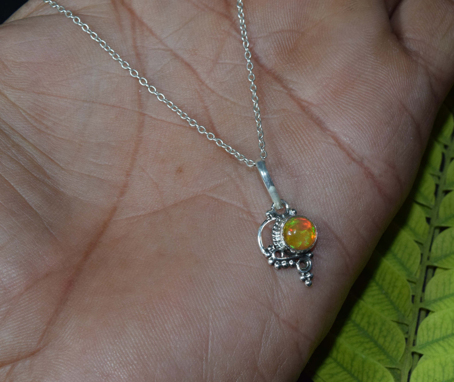 Wholesale 925 14PC Solid Sterling Silver Natural Ethiopian Opal Pendant Lot