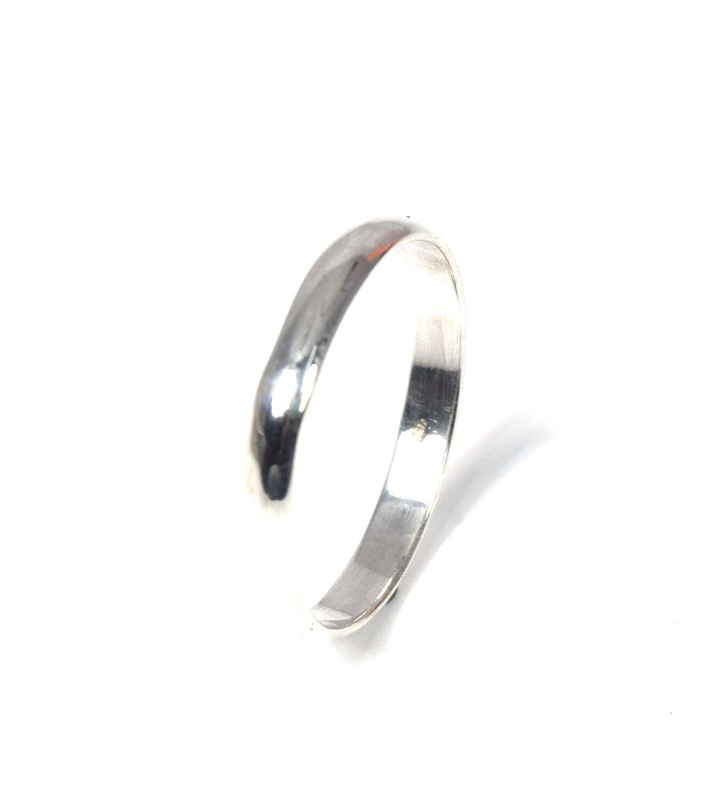 925 Solid Sterling Silver Plain Ring - 2.5 Grams