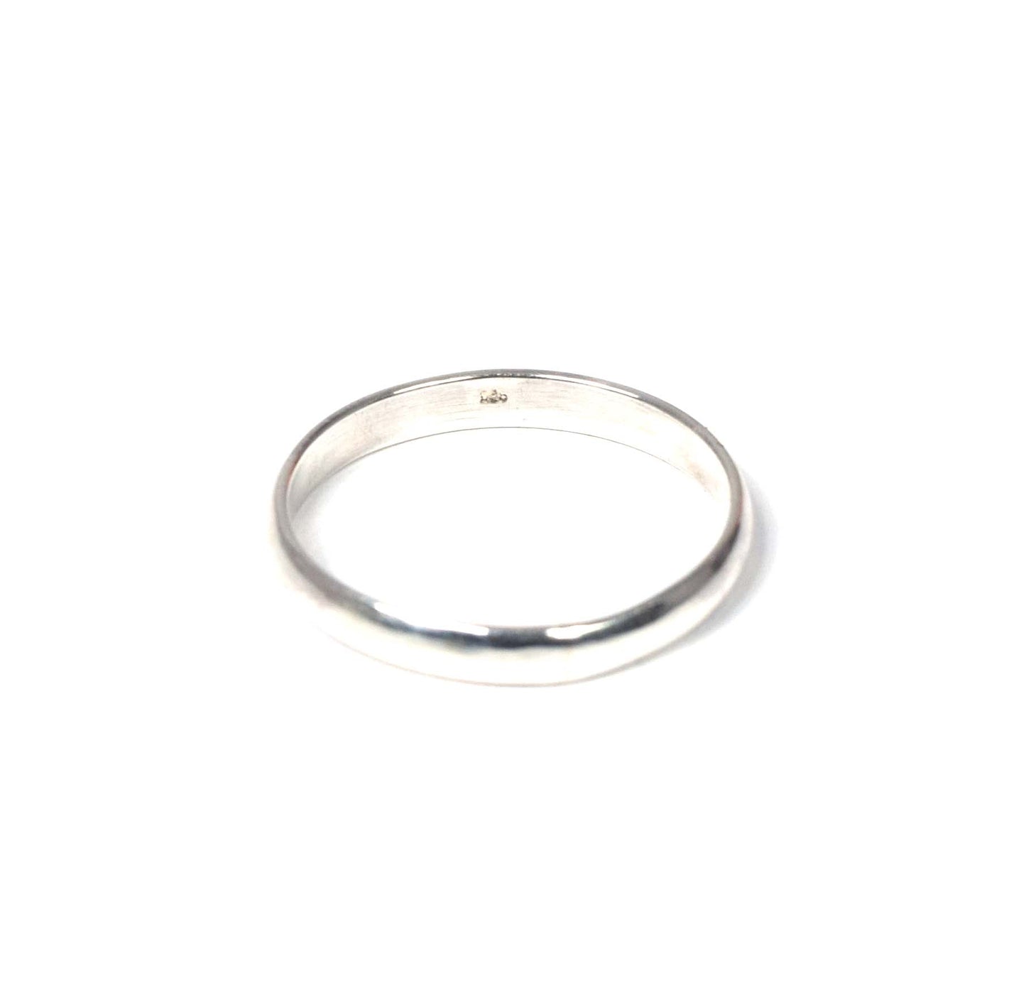 925 Solid Sterling Silver Plain Ring - 2.5 Grams