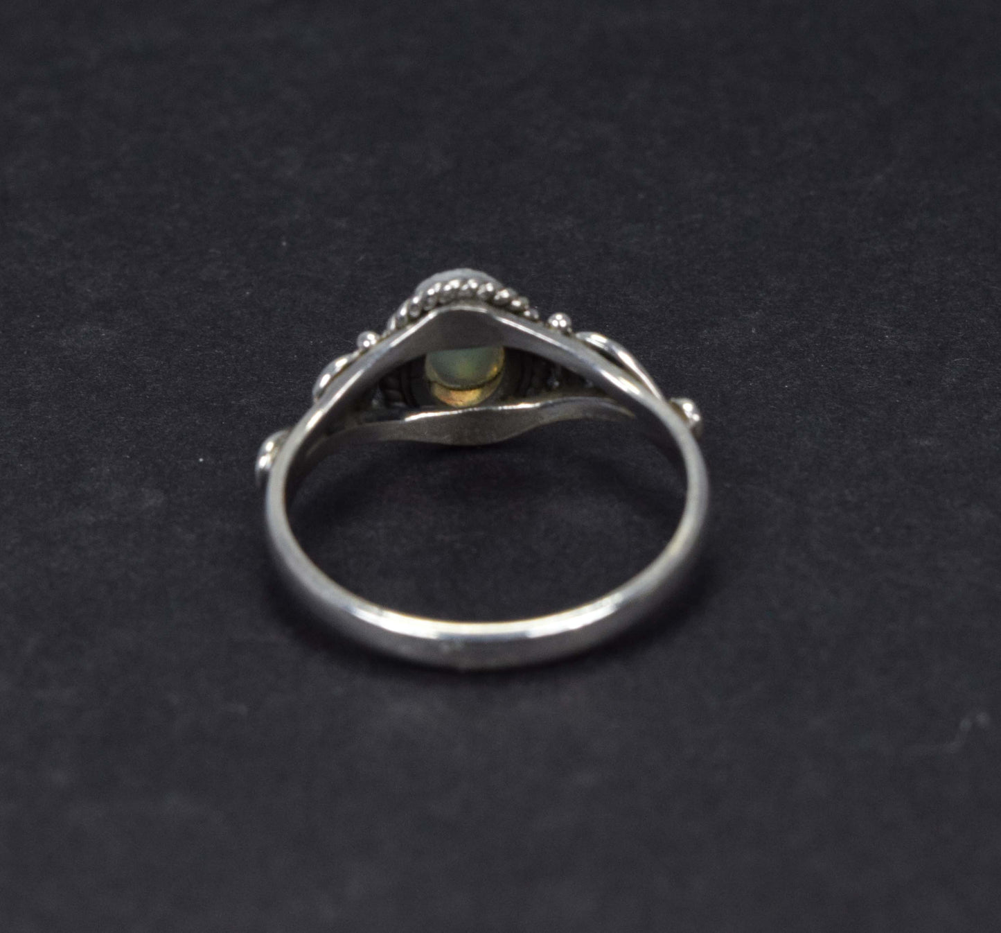 Wholesale 5PC 925 Solid Sterling Silver Ethiopian Opal Ring Lot
