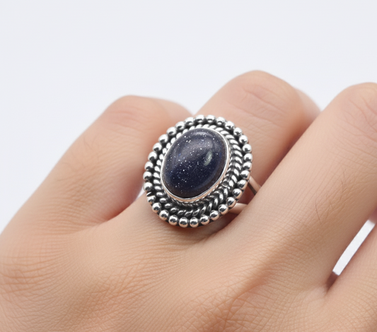 925 Solid Sterling Silver Double Line Ring - 3.5 Grams