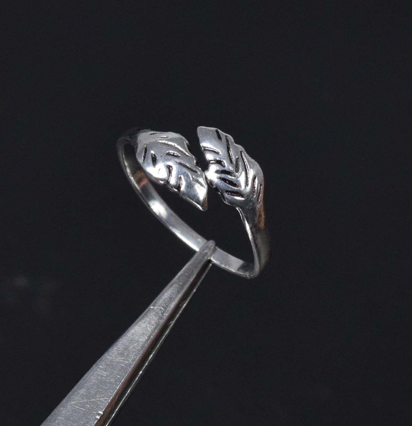 925 Solid Sterling Silver Plain Ring-5 US