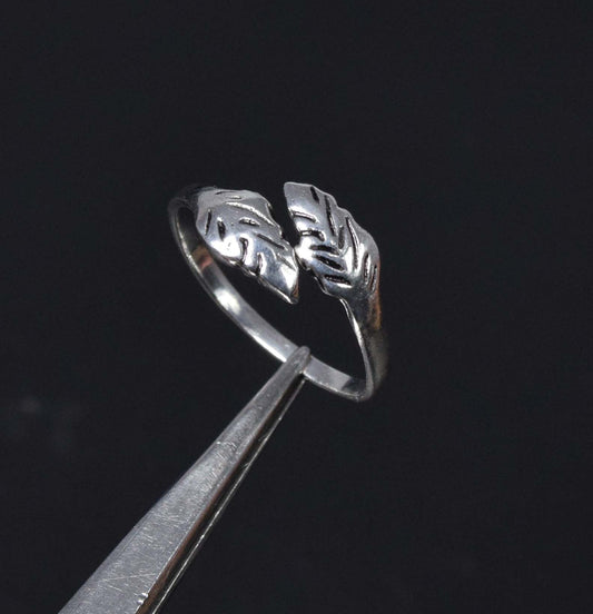 925 Solid Sterling Silver Plain Ring-5 US