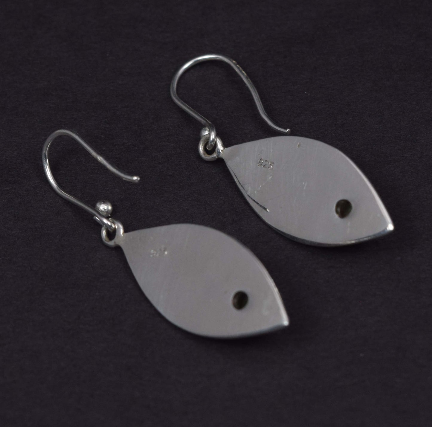 925 Solid Sterling Silver Ethiopian Opal Hook Earring-1.4 Inch